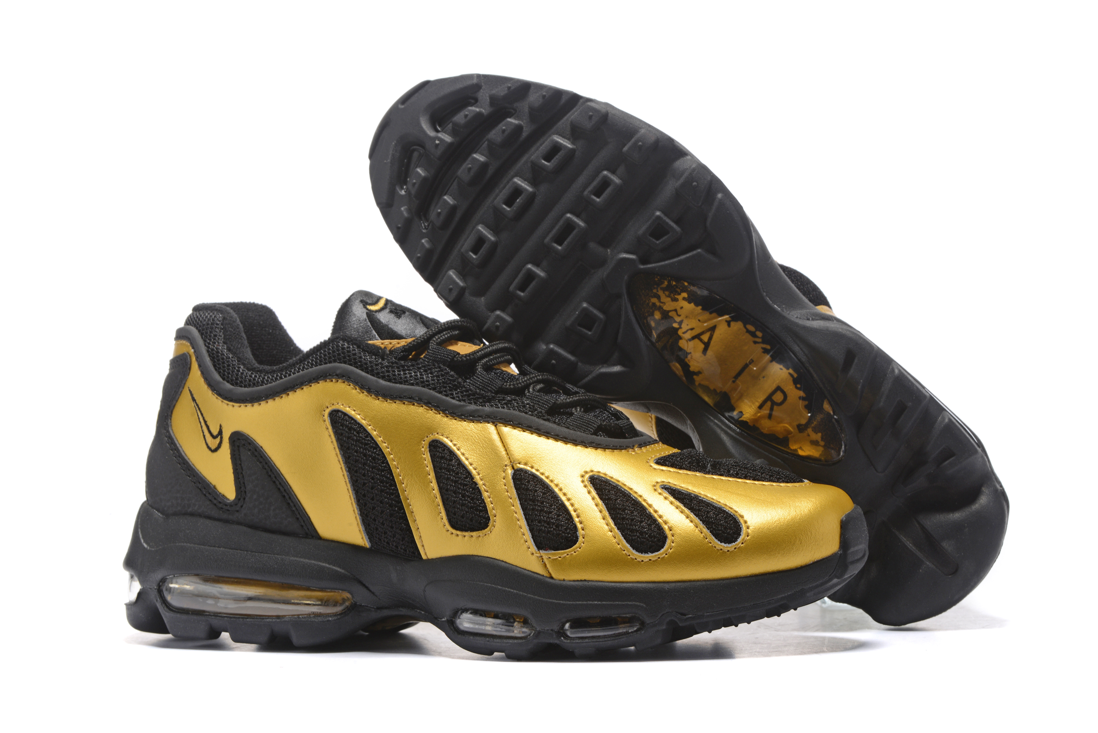 Nike Air Max 96 Black Gold Shoes